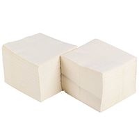 Perfectware 2 Ply White-200 White Beverage Napkin Package of 200ct- 2-Ply , 2.5" Height, 5" width, 10" Length (Pack of 200)