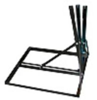 NPR6B Non Penetrating Roof Mount 2" Inch Mast Adjustable for SlimLine and Satellite Dish Antenna Steel Powder Coated Frame Base Roof Slim Line Mount