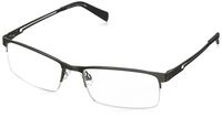 Foster Grant Men's Lamar PolarizedSquareReaders , Gunmetal ,1.75
