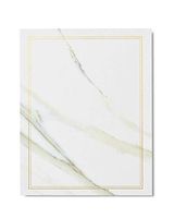 Gartner Studios Gold Foil & Marble Note Cards, 10 count