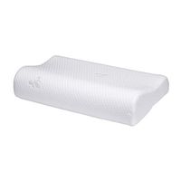 Mr.Ho Memory Foam Contour Pillow for Sleeping, Neck Support Home Bed Pillow for Side Sleepers, Standard Size, White