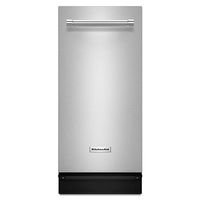 KITCHENAID KTTS505ESS Fully Integrated Undercounter Trash Compactor With Charcoal Filter, Satin Glide Rails, Solid Pak