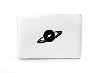 Planet Spaceship Rocket Space Sticker Decal For MacBook Pro, PC, Laptop, Window, Car, or Wall