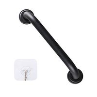 12 Inch Stainless Steel Shower Grab Bar,ZUEXT Oil Rubbed Black Shower Handle,Bathroom Balance Bar,Safety Hand Rail Support Bar for Handicap Elderly Injury,Senior Assist Bar,Wall Concealed Mount Handle