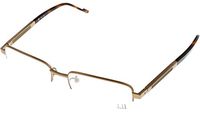 Dunhill Prescription Eyeglasses Frame Unisex DU58 04A Bronze Havana Semi-Rimless