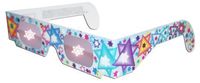 Pack of 5 - Holographic Glasses: See a STAR of DAVID at Every Bright Point of Light