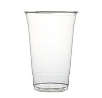 20oz. PET Crystal Clear Drinking Cups 1000 ct.