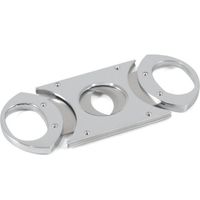 High Polished Silver 56 Gauge Guillotine Cigar Cutter