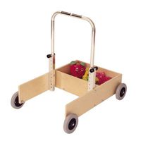 Walker Wagon Size: Small, Color: Wood