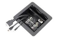 Extron Cable Cubby 600 Furniture-Mountable Enclosure for Cables, AAPs, and AC Power Outlets