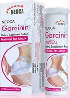Neoca(นีโอก้า) Garcinin Neocarcinin for weight control 10 tablets(per box) Cherry soda flavor