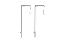 Bostitch Konnect Cubicle Hanger for Rails, Fits 2-3.5" Cube Walls, Set of 2 (KT-RAILHANGER3)