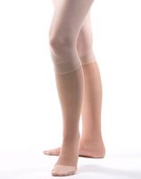 Allegro 15-20 mmHg Essential 16 Sheer Knee High Closed Toe (Nude) X-Large Full-Calf