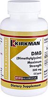 Kirkman DMG (Dimethylglycine) Maximum Strength 300 mg - Hypoallergenic | 120 Vegetarian Capsules
