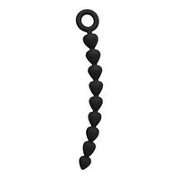 SPORTSHEETS - SEX & MISCHIEF: Silicone Anal Beads for Adult Play (Black)