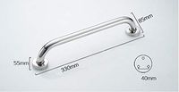 Bathroom safety rails Bathroom handrails, bathroom Safety Non-slip Drop Stainless steel armrest (Size : 330mm)