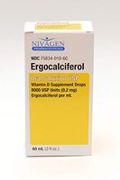 Vitamin D Supplement Drops (60 mL)