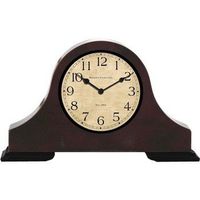 Wood Desk Clock Surveillance Hidden Spy Camera Battery Powered w/DVR & 30-Day Standby Battery - HD Video Quality Hidden Recording - No Wires - Up to 32 GB Built-in Storage - Self-Powered Spy Camera