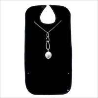 HNYG Adult Bib with Crumb Catcher, Waterproof and Double-Layer Patient Bib, Reusable Clothing Protector for Eating and Drink