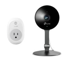 Kasa Security Cam +  Kasa Smart Wi-Fi Plug by TP-Link