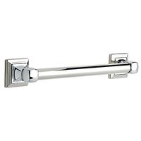 Delta Faucet DSQ5916-PC Harvard Square Decorative Bathroom Safety Grab Bar, 16" x 1 1/4 inch, Polished Chrome