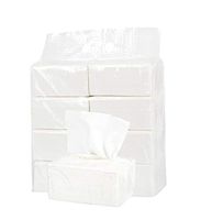 GabeFish Facial Tissue in Plastic Package Bulk, 6.4 x 4.9 in (16.5 x 12.5cm) per Sheet, 3-Ply, 16 Packs, 135 Tissues Per Pack (2160 Sheets Total)