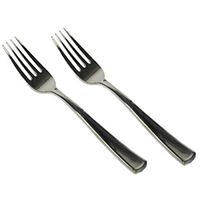 Papstar Menue 10070 Metal Fork (Pack of 20)