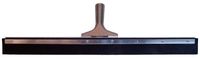 Zephyr 42218 Solid Black Rubber Floor Squeegee Straight Head, 18" Width (Pack of 6)