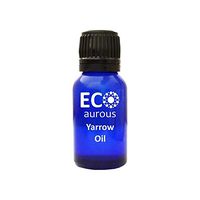 Yarrow Oil (Achillea Millefolium) 100% Natural, Organic, Vegan & Cruelty Free Essential Oil With Euro Dropper By Eco Aurous (50 ml, 1.69 OZ)