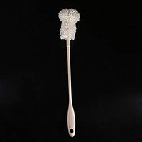 VEIREN Bottle Sponge Brush Long Handle Toilet/Bathtub/Wall Cleaning Brushes, Jars/Decanters/Milk Coffee Cup/Wine Glass Washing Cleaner with EVA Sponge