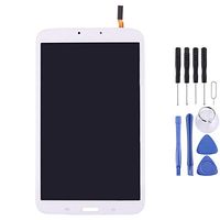JUNXI Phone case Phone Cover LCD Screen and Digitizer Full Assembly for Galaxy Tab 3 8.0 / T310(Black)+Highly Recommended (Color : White)