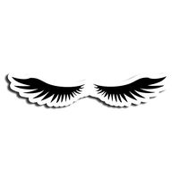 Eyelashes Sticker Beauty Stickers Waterbottle Sticker Tumblr Stickers Laptop Stickers Vinyl Stickers