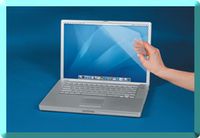 POSRUS Trimmable Antiglare Antifingerprint Laptop, Notebook, Ultrabook Universal Screen Protectors - Trim To Fit up to 15.6" Displays!