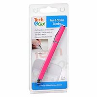 Tech & Go 2281704, Pen and Stylus Combo - 1 EA - Pink