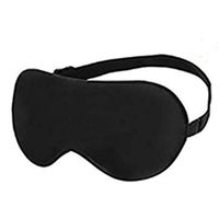 Comfortable Sleep Goggles are 100% Opaque. Lightweight, Breathable, Adjustable Eye mask for Sleep, Sleep Eye mask Anytime, Anywhere. Suitable for Men, Women, Children (Black) Eye mask