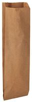 Quart Size Kraft Paper Bags Great Used as a Wine Bag or for Freshly Baked Goods 4 1/2"W x 2 1/2"G x 16"H by MT Products (50 Pieces)