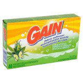 Gain Dryer Sheets, Original Scent - 34 ct (3 pack)