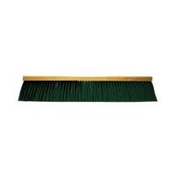 24" Flex Handle Stiff Green Polypropylene Garage Brush