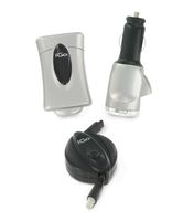 iGo PS00265-0001 iGo Everywhere Universal Wall (AC) and Auto (DC) Charger with Retractable Cable - 1 Pack - Case - Carrier Packaging - Neutral