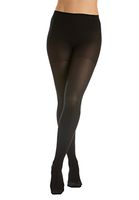 GABRIALLA Sheer Pantyhose, Compression (20-22 mmHg) Black, Queen Plus