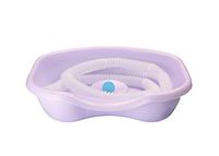LMM@ Wash Basin Nursing Bed Household Child Pregnant Woman Old Man Shampoo Artifact Gift Supine Pillow Type Shampoo Sky Blue (Color : Light Purple)