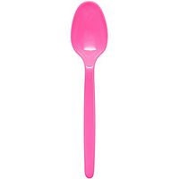 Karat U2100 (Pink) PS Heavy Weight Tea Spoons - Pink (Case of 1000)