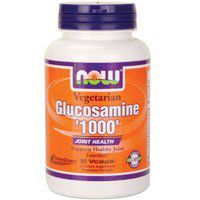 NOW Foods - Vegetarian Glucosamine 1000 Joint Health - 90 Vegetarian Capsules ( Multi-Pack)