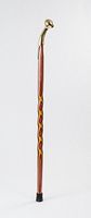 Brazos 40" Twisted Home Top Colorwood Walking Cane, Blue, Made in The USA