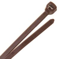 CBR3.75BR - 4" Standard Carbon Nylon Cable Ties 1000 piece pack brown