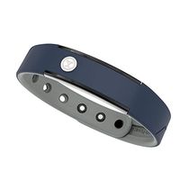 PROEXL 15K Sports Magnetic Bracelet 100% Waterproof and Fully Adjustable - for Energy, Power and Focus (Navy Gray)