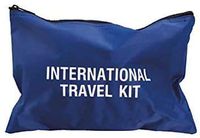 8779157 PT# 74601 First Aid Kit Basic Travelers International Nylon Blue Ea Made by Medique Pharmaceuticals