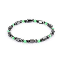 Magnetic Hematite Therapy Bracelet Precious Natural Stones Healing for Arthritis Pain Releif, Energy,Weight Loss - 2 Pack (Style 7-2PCS)
