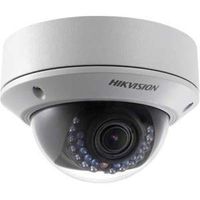 HIKVISION HD Smart 2 Megapixel PoE Dome IP Outdoor Surveillance Camera, 2.8mm - 12mm Zoom Lens, White (US Version)
