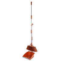 WDX- Broom combination household living room sweeping floor cleaning kitchen cleaning tools broom 簸箕 set combination thickening broom soft hair non-stick hair artifact Household
